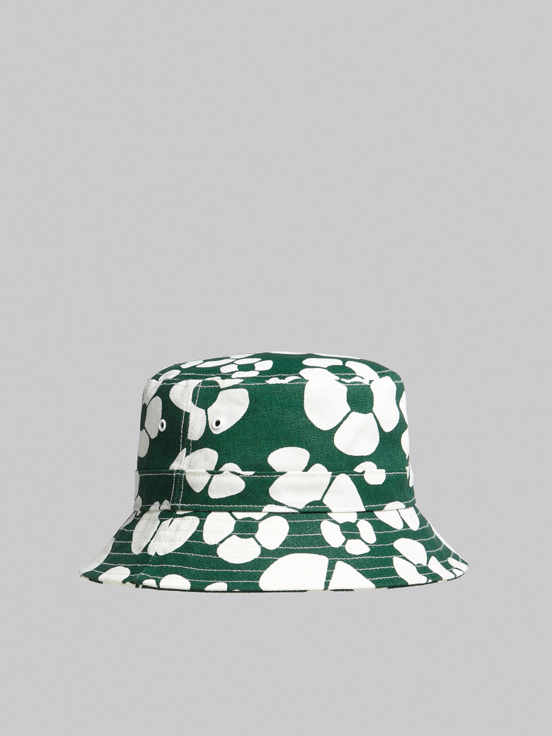 MARNI X CARHARTT WIP - GREEN BUCKET HAT 3