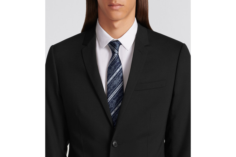 Striped Toile de Jouy Tie 3