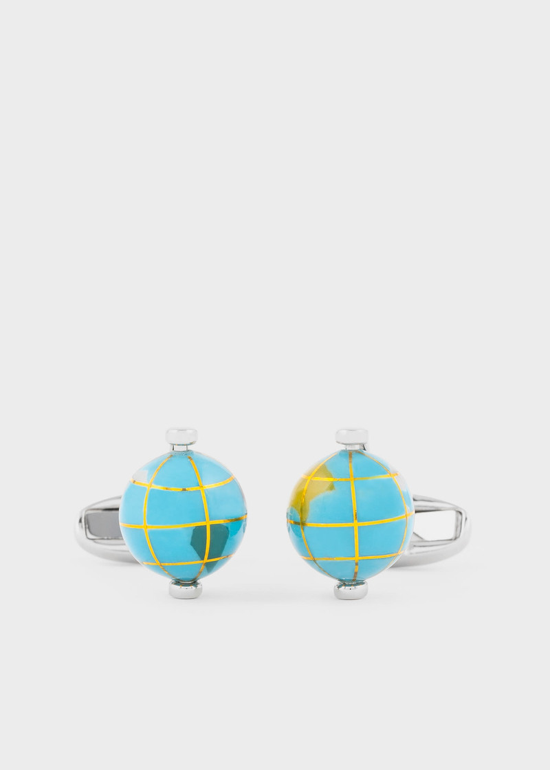 'Globe' Cufflinks 1