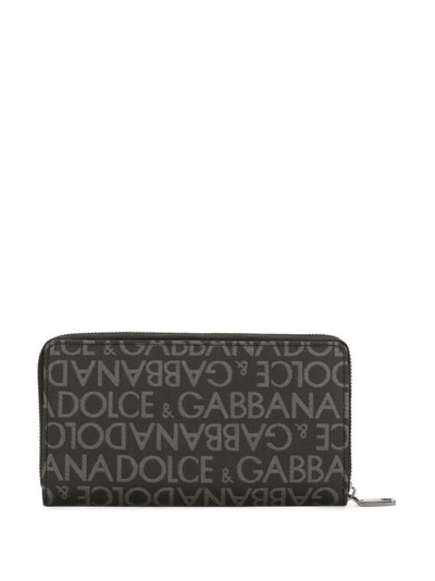Dolce & Gabbana logo jacquard cardholder outlook