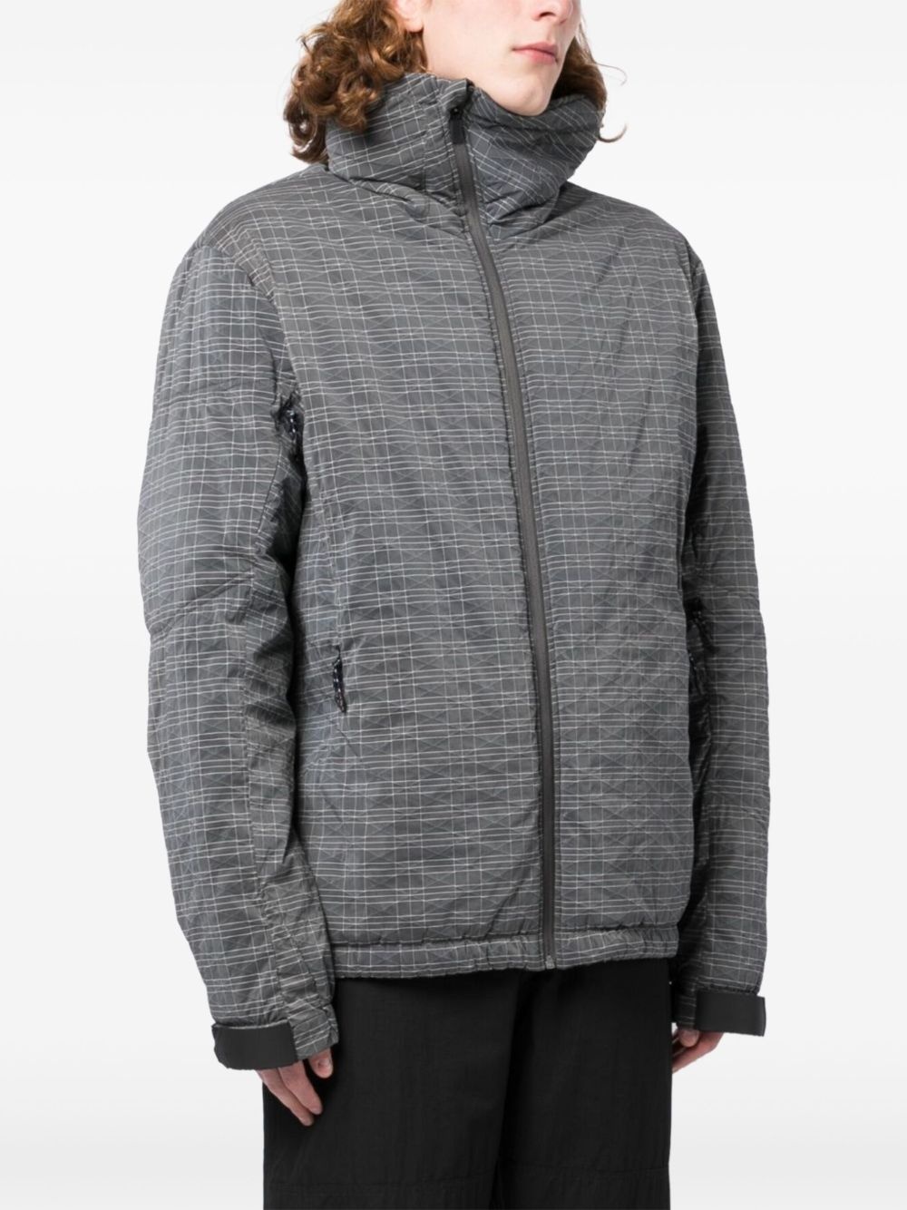 diamond-quilted jacket - 3