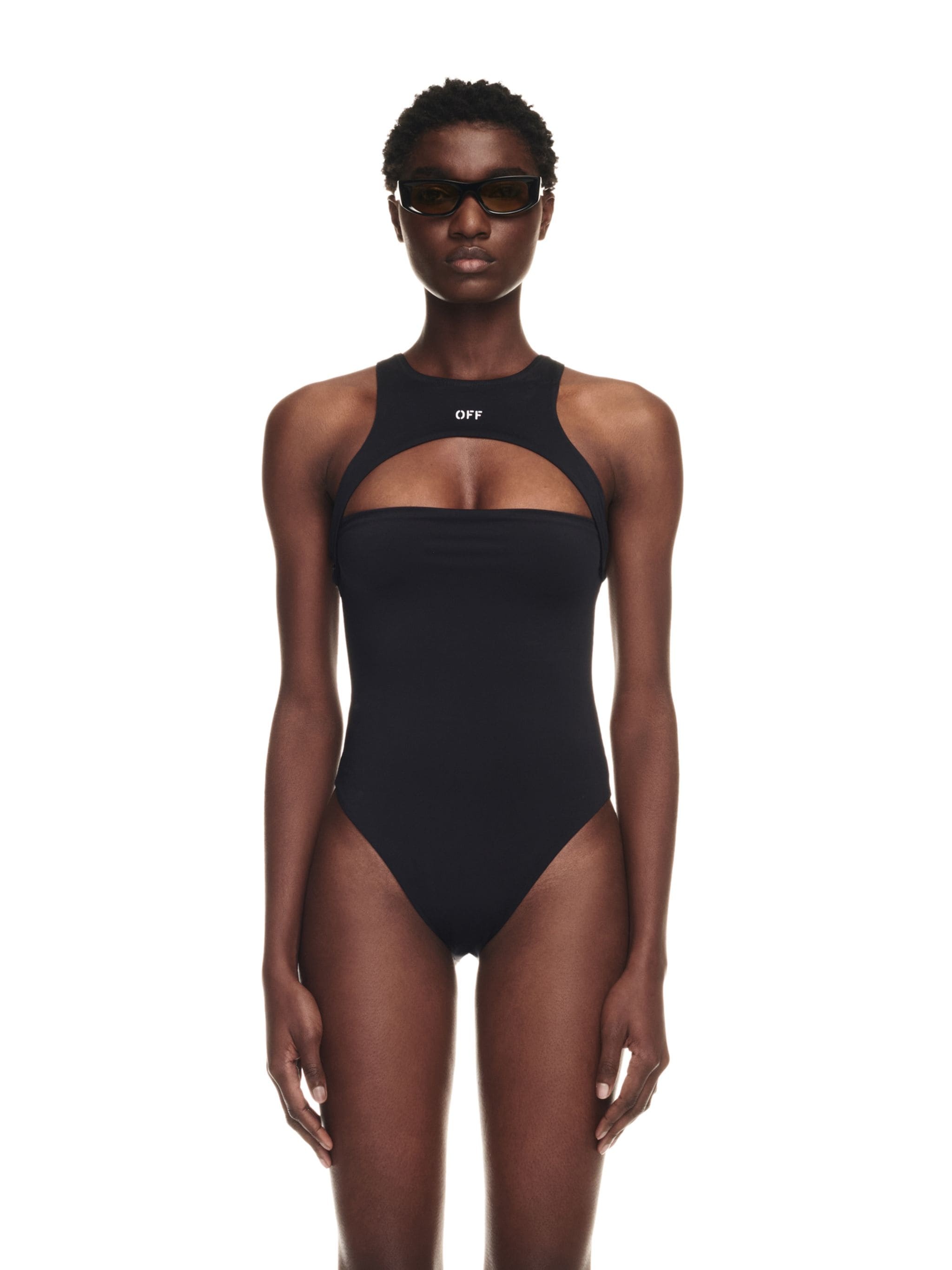 Off White Off Stamp Rower Swimsuit REVERSIBLE