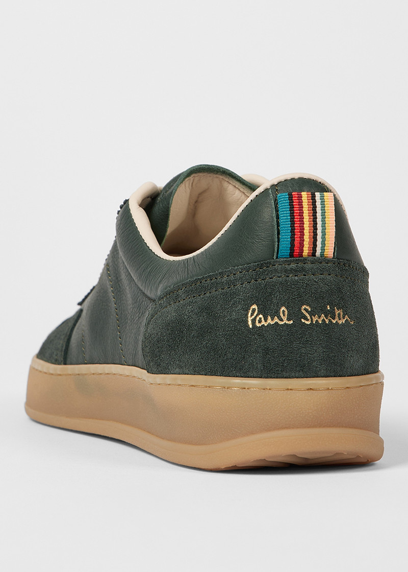 Women's Bottle Green 'Imola' Trainers 5