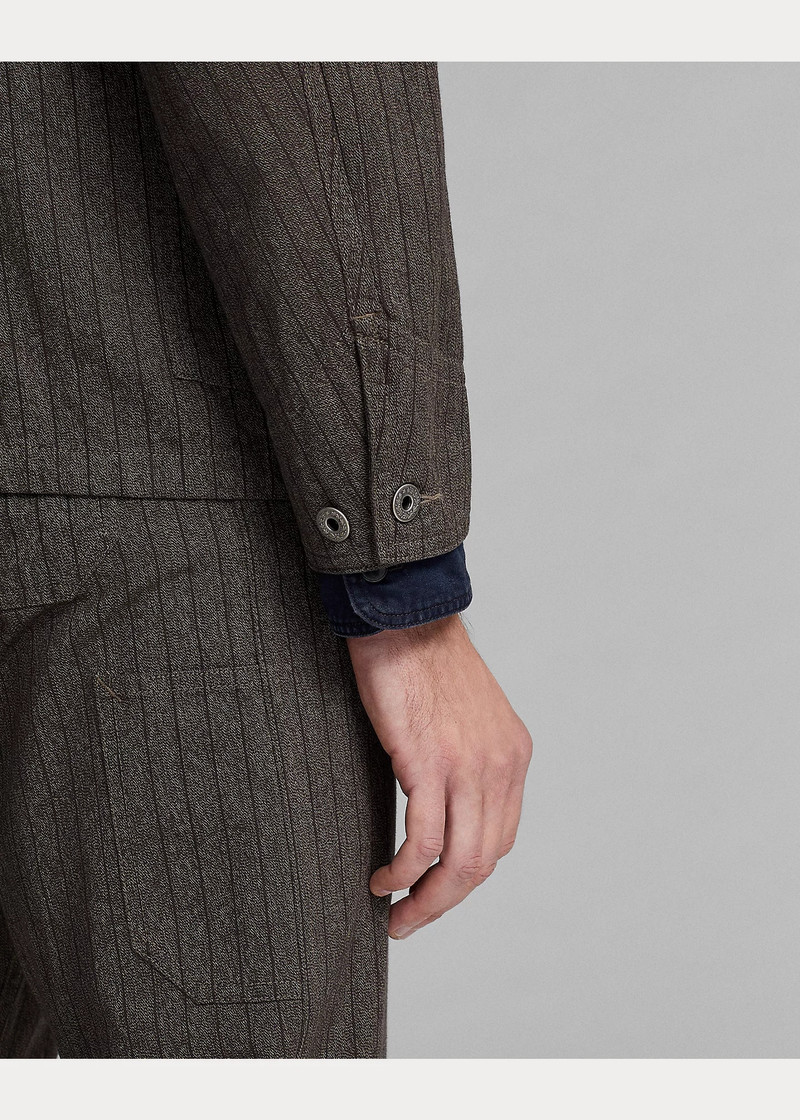 Striped Jaspé Twill Jacket 6