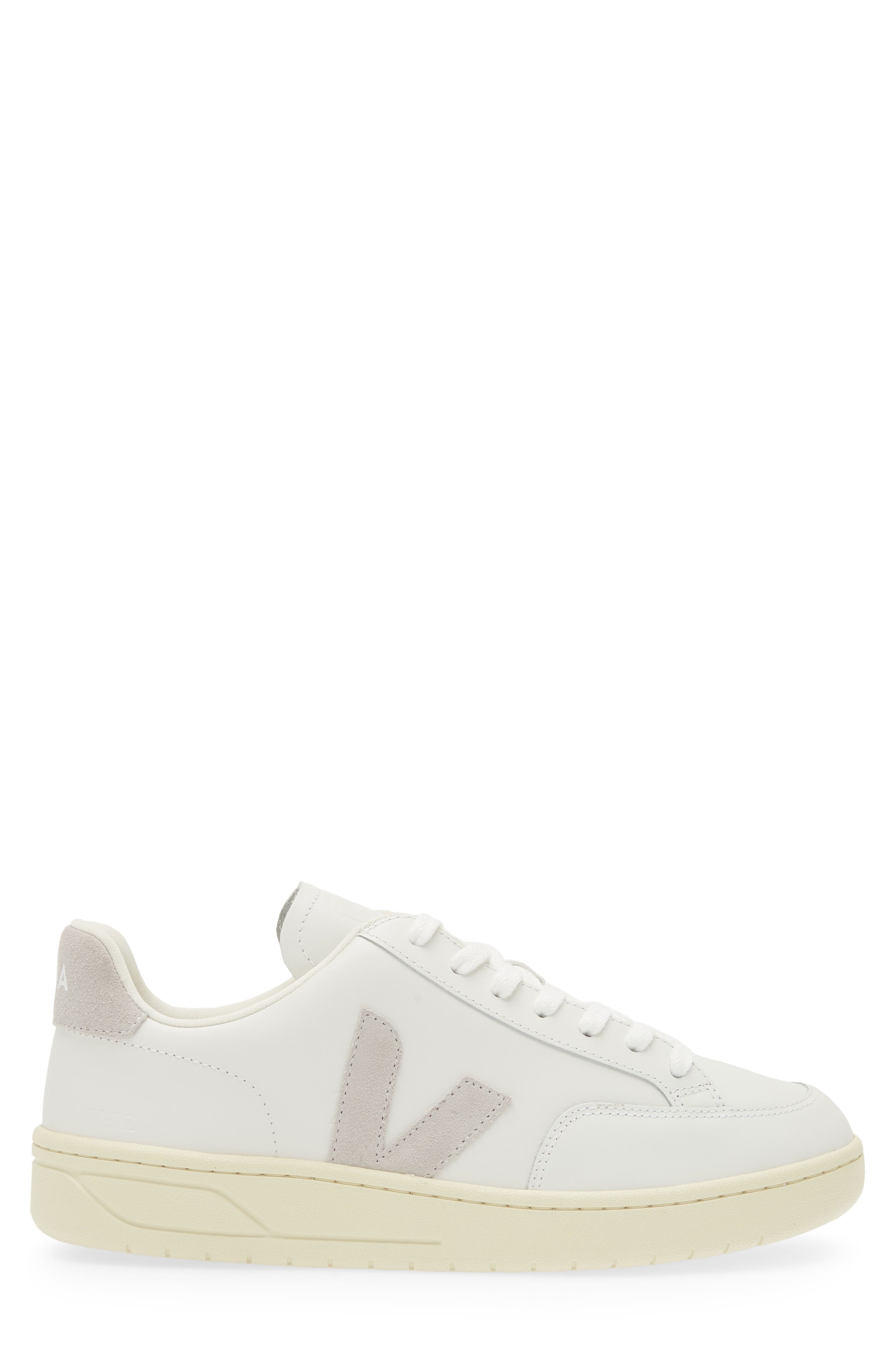 Veja V-12 Sneaker in White/Light Grey at Nordstrom - 3