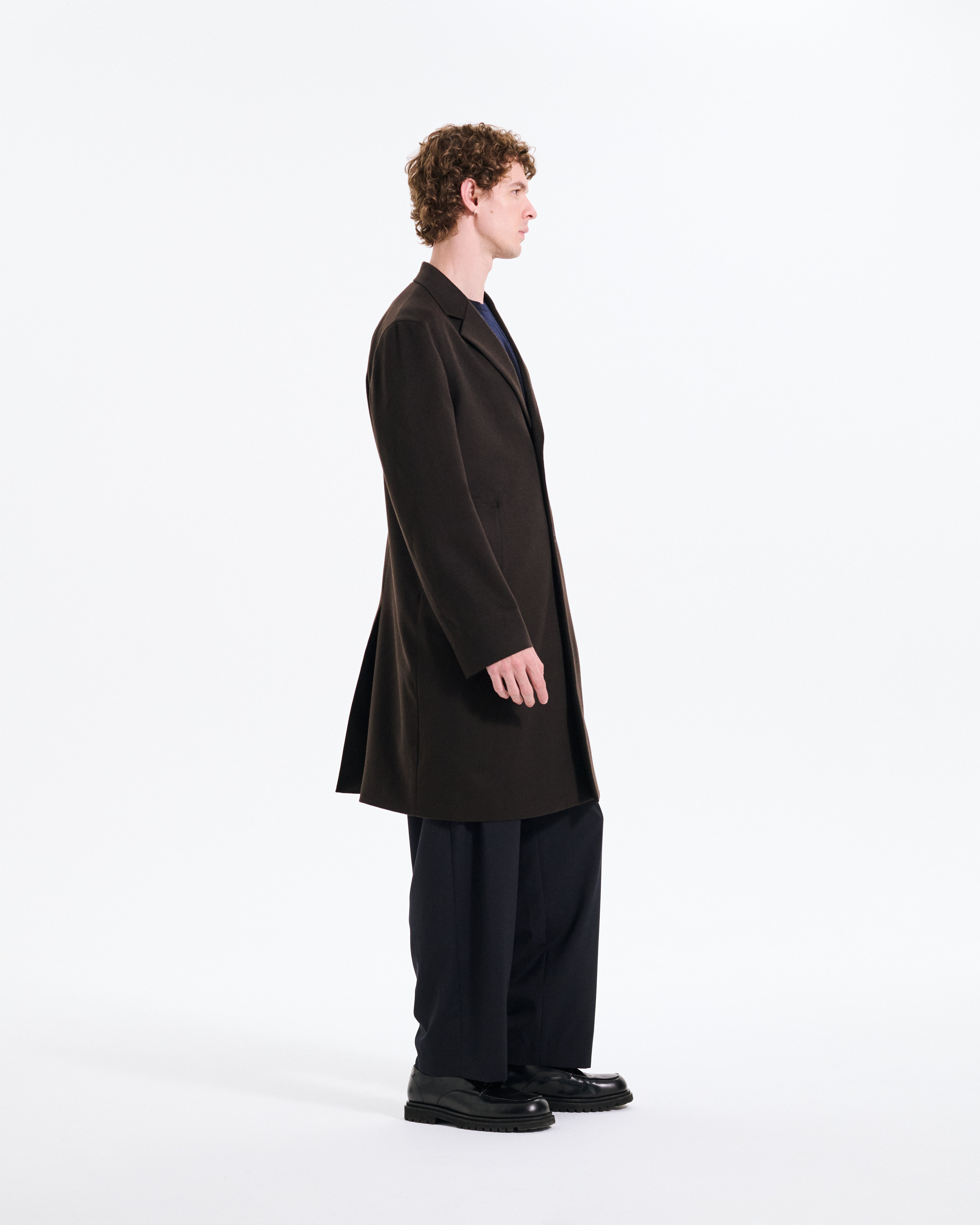 Stanley Loro Piana Rain System Wool Coat - 3