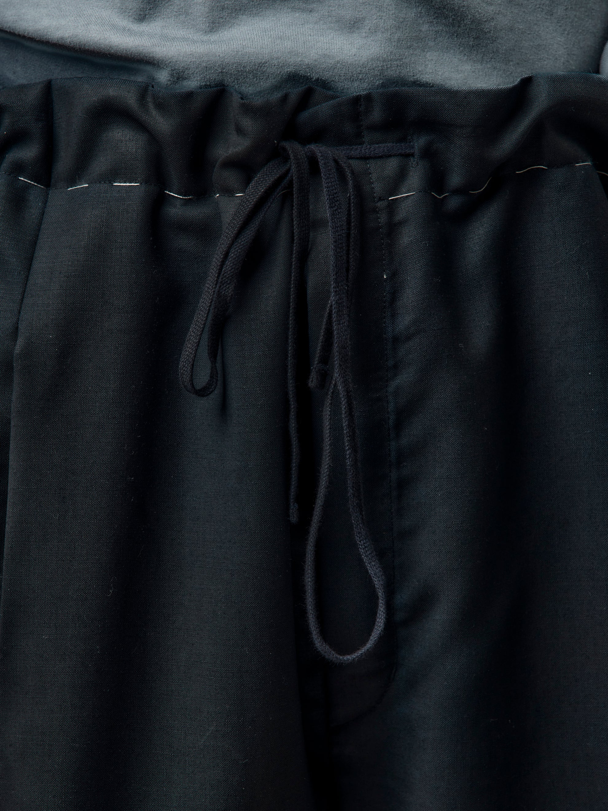 WOOL MOHAIR TROUSERS (MIDNIGHT BLUE) - 7