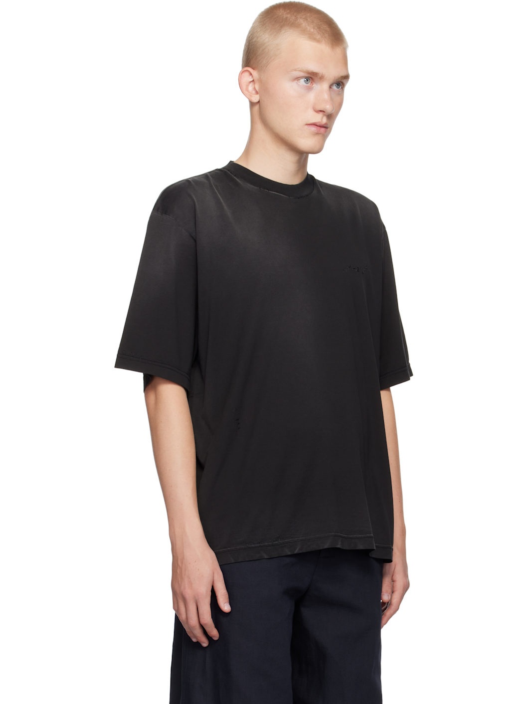Marni Black Relaxed T-shirt | REVERSIBLE