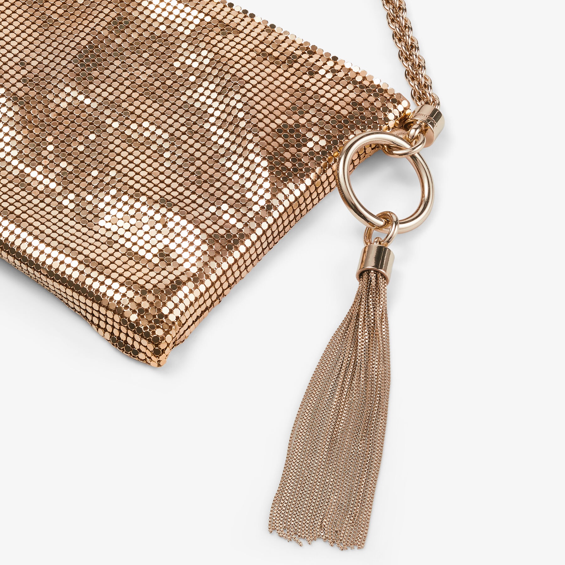 Callie Mini
Gold Mesh Mini Clutch Bag - 4