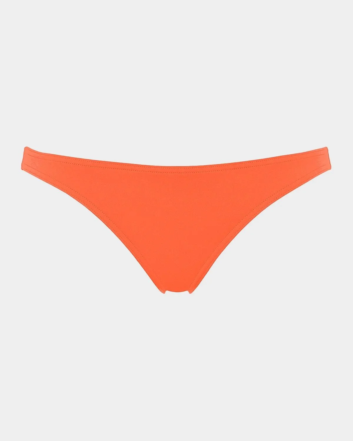 Fripon Solid Low-Rise Hipster Bikini Bottoms - 1