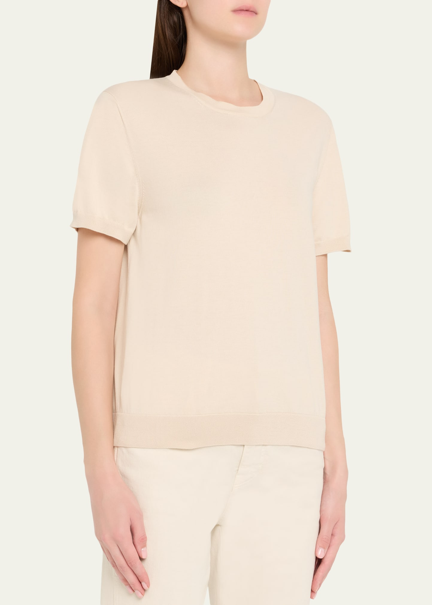 Ice Wish Short-Sleeve Crewneck Sweater - 4