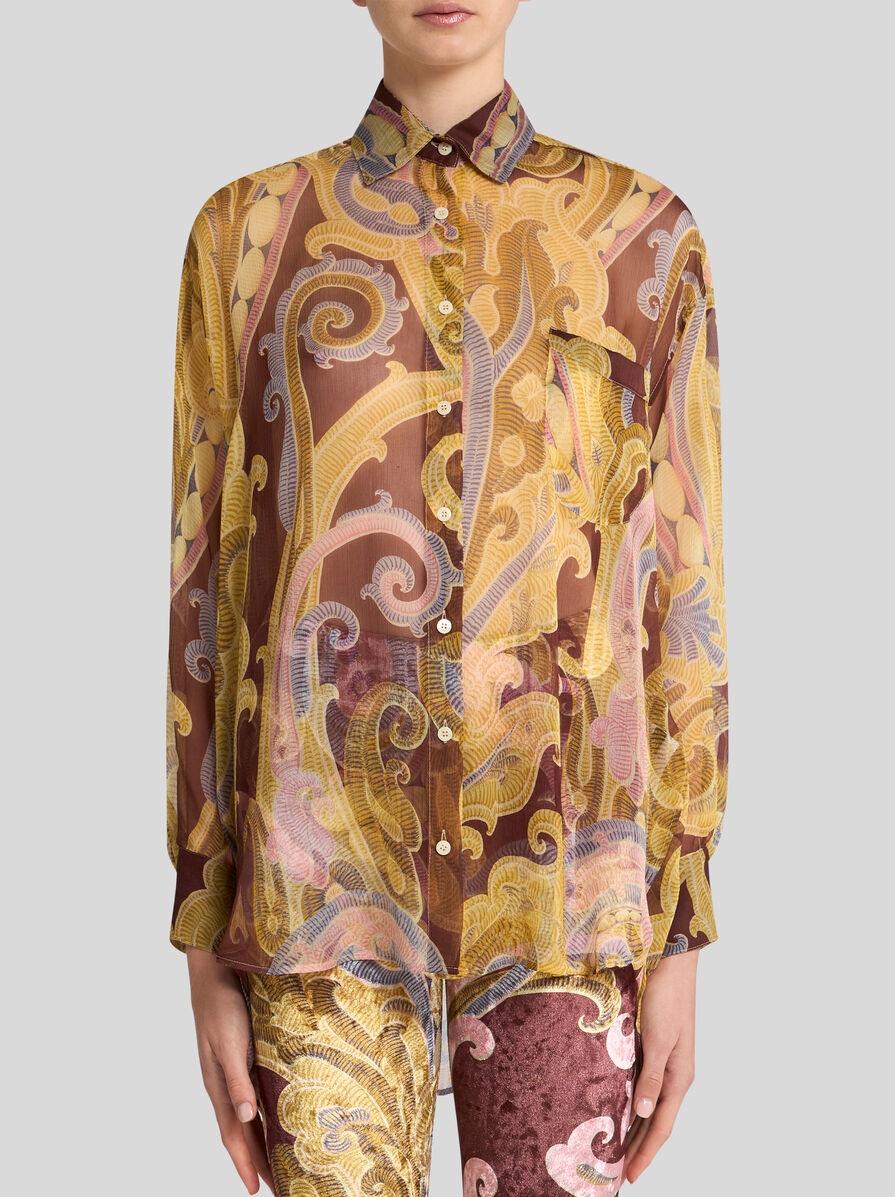 Etro PRINTED SILK SHIRT | REVERSIBLE Etro PRINTED SILK SHIRT | REVERSIBLE