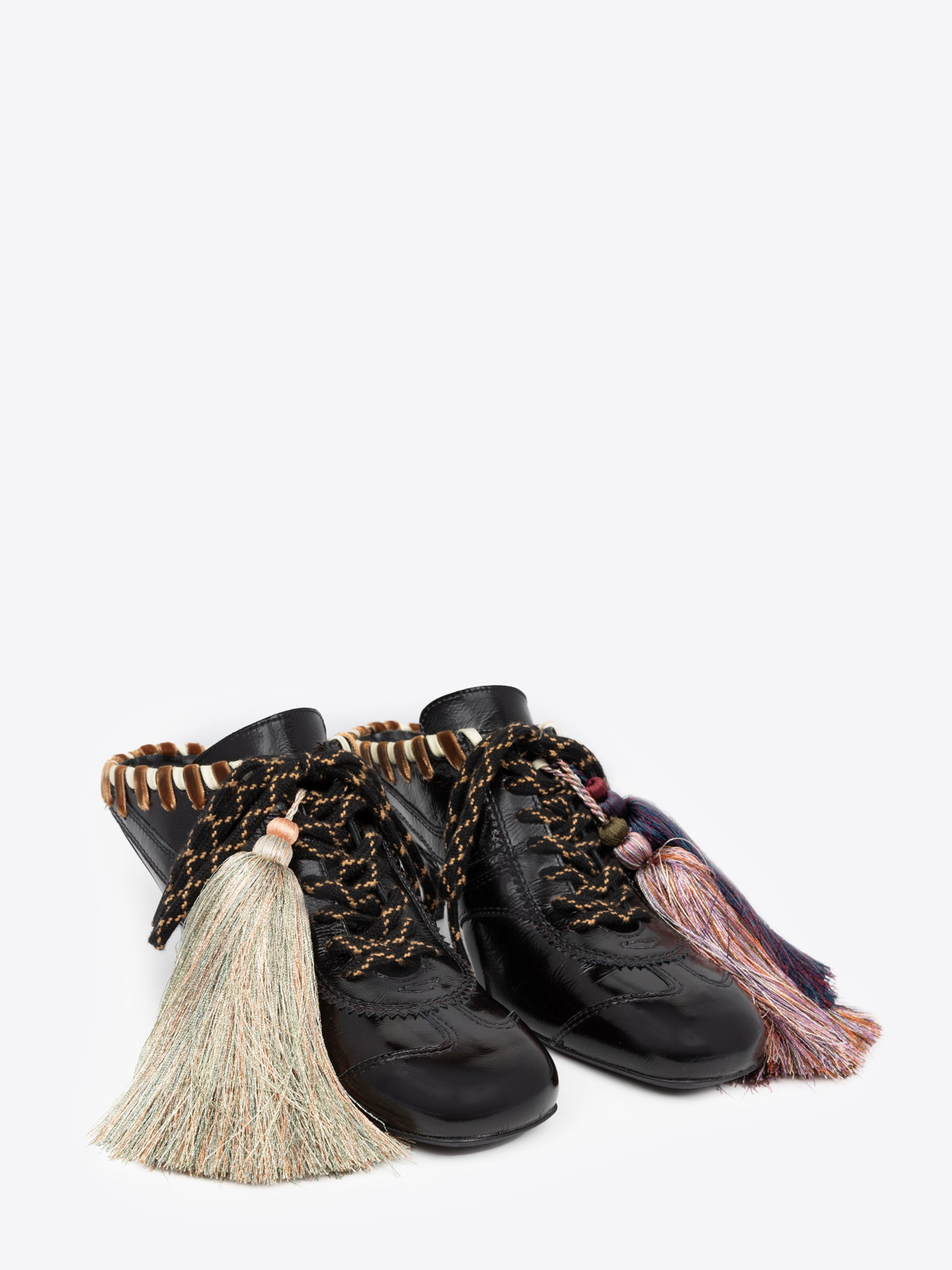 HEELED SNEAKER MULES - 3