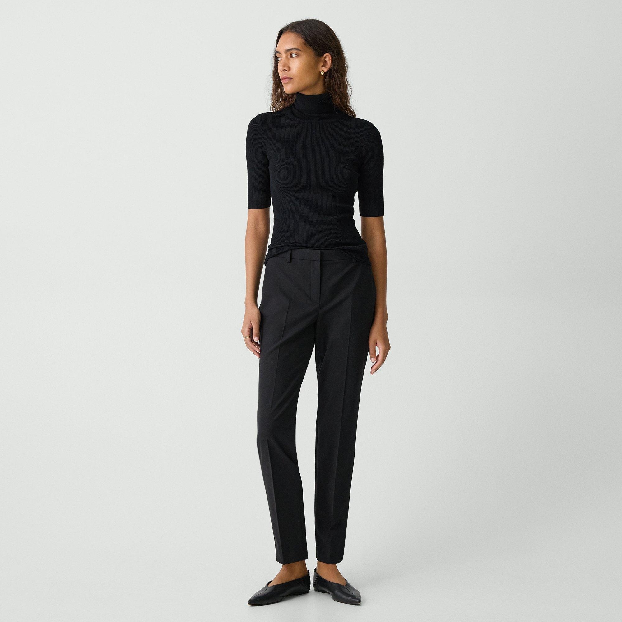 Treeca Full Length Pant in Good Wool - 3