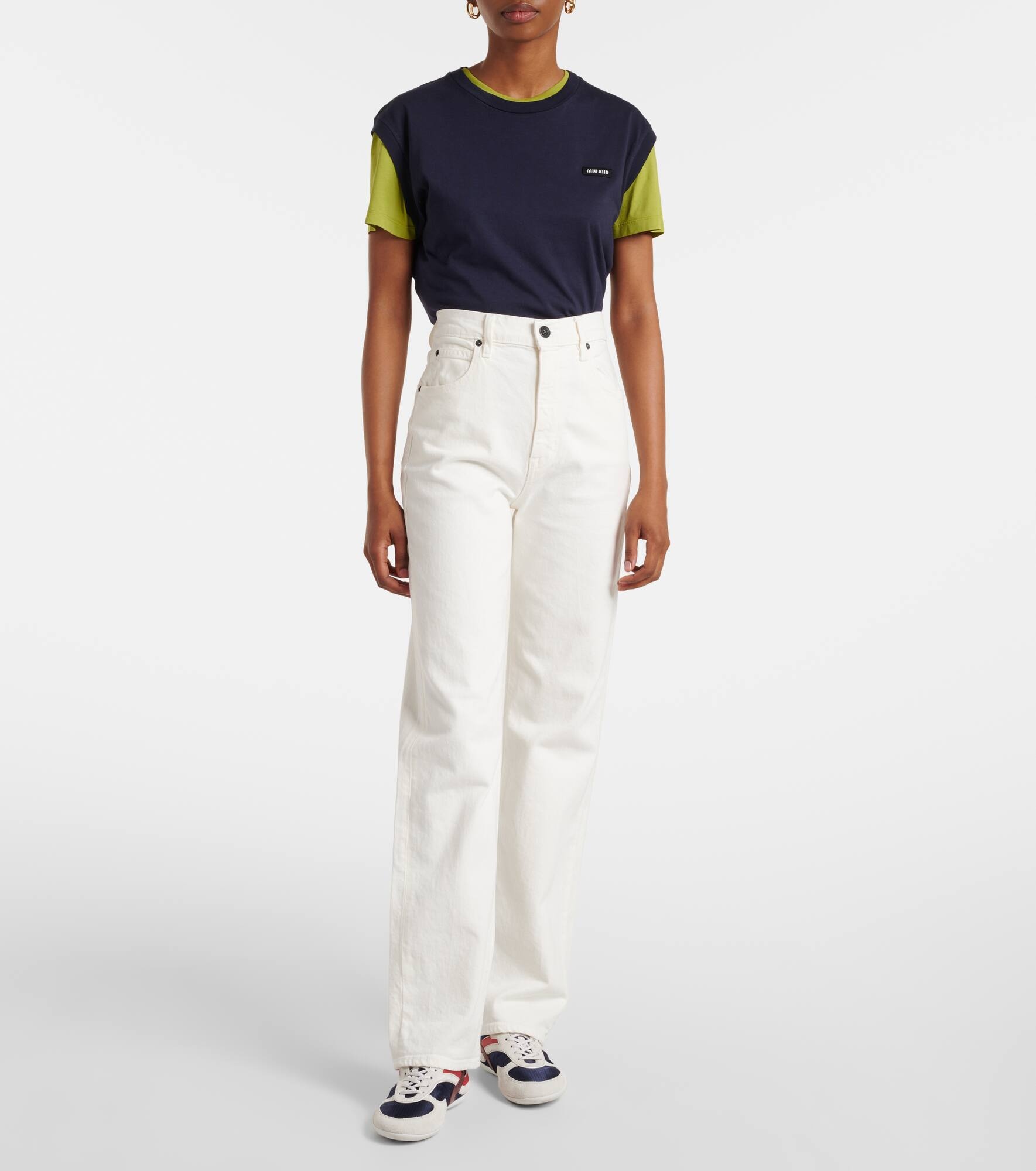 London high-rise straight jeans - 7
