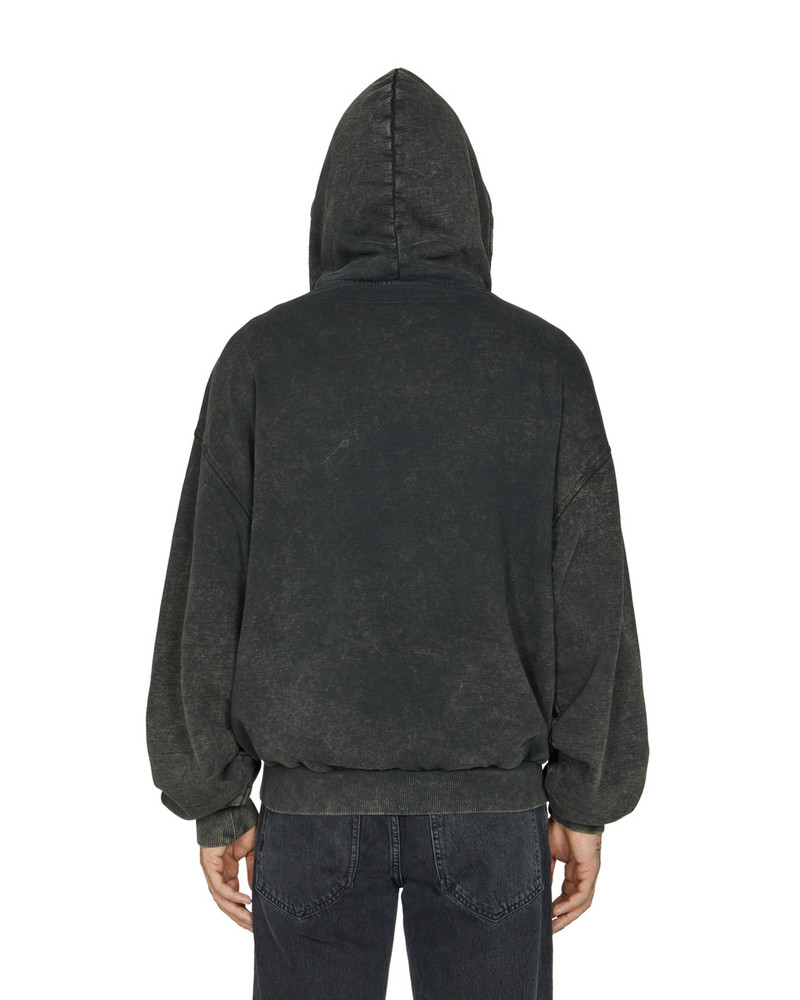 OVERSIZE INTARSIA APPLIQUE LOGO HOODIE 5