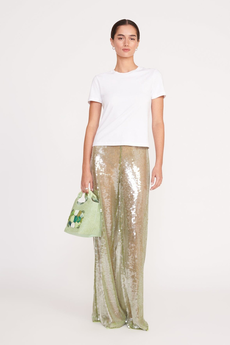 STAUD BEADED COTE BAG BABY TURTLE 5