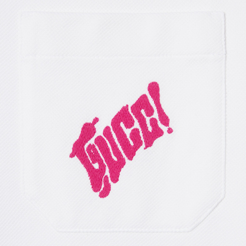 Cotton polo T-shirt with embroidery 6