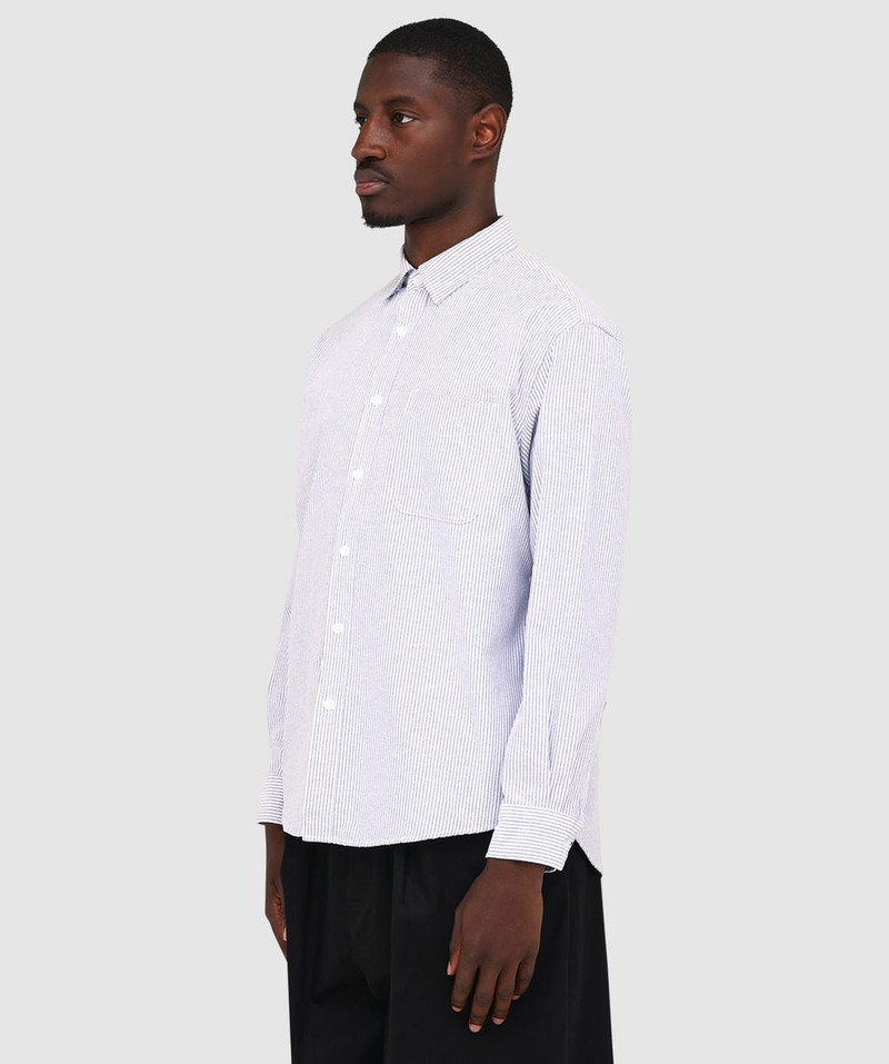 FrizmWORKS OG stripe oversized shirt outlook