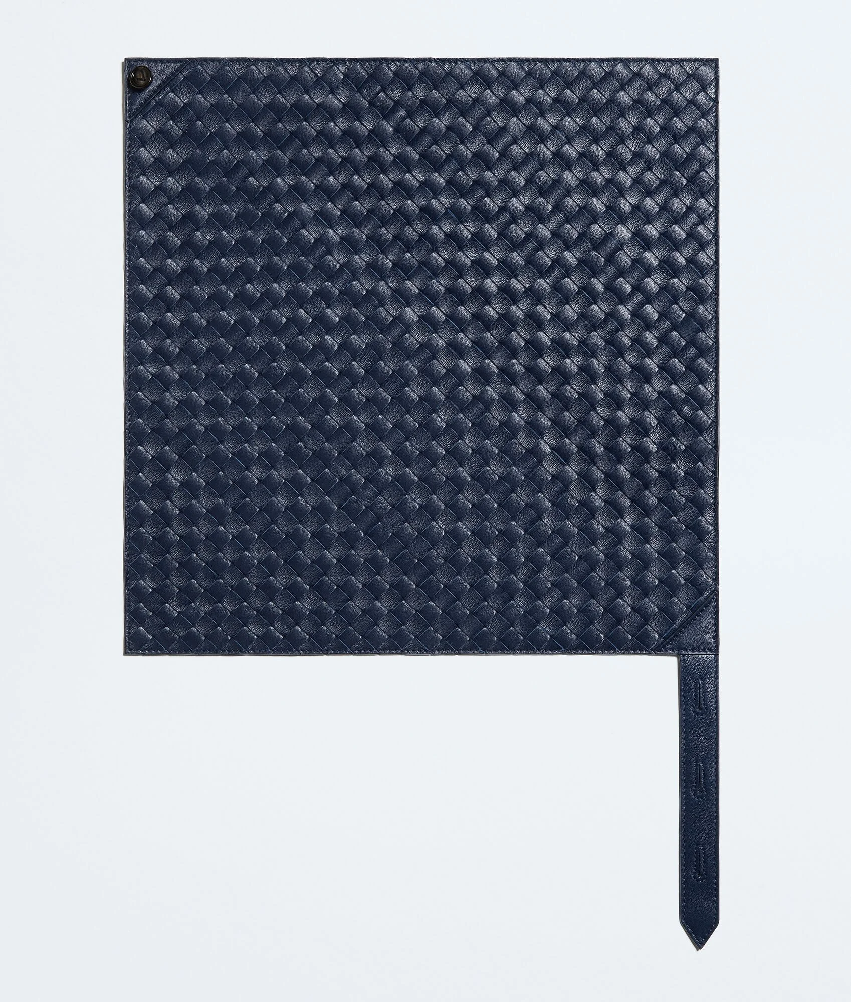 Leather Intrecciato Foulard - 1