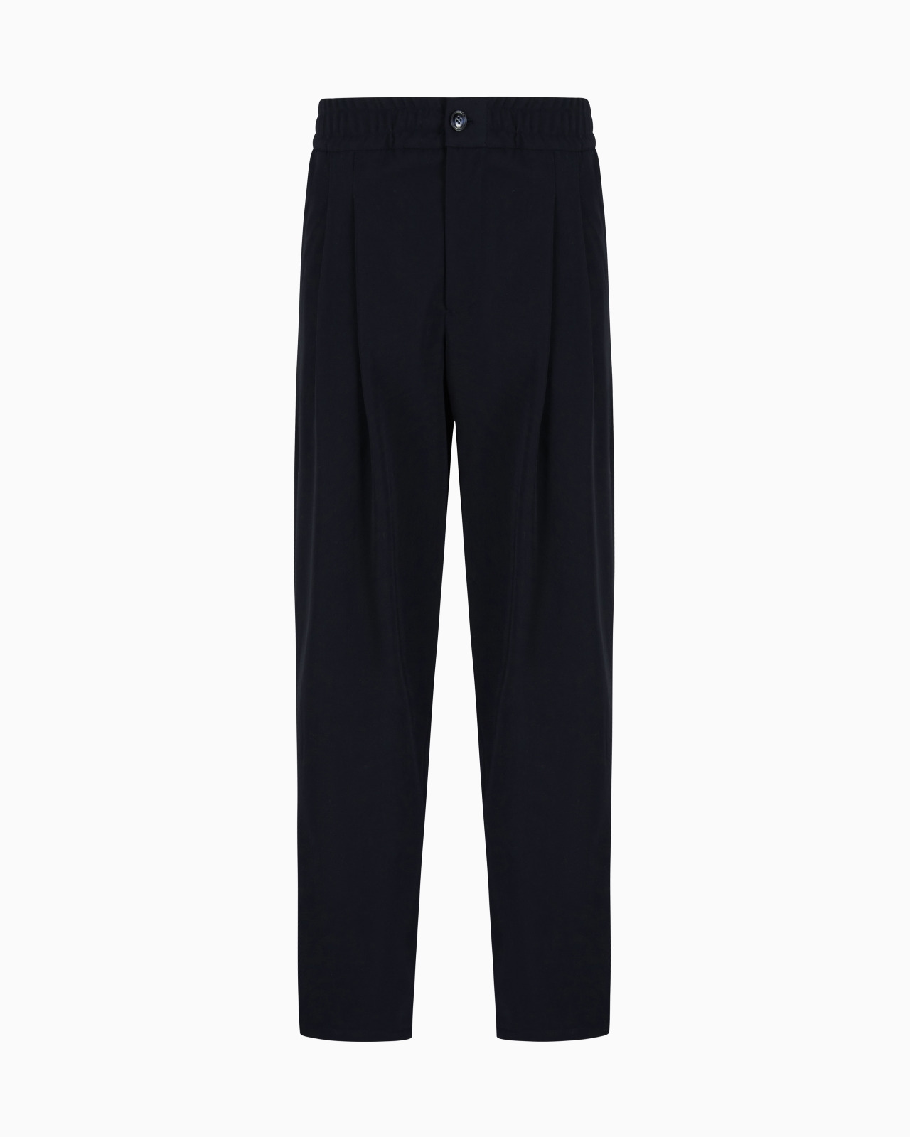DOUBLE-PLEAT TROUSERS IN VIRGIN WOOL - 1