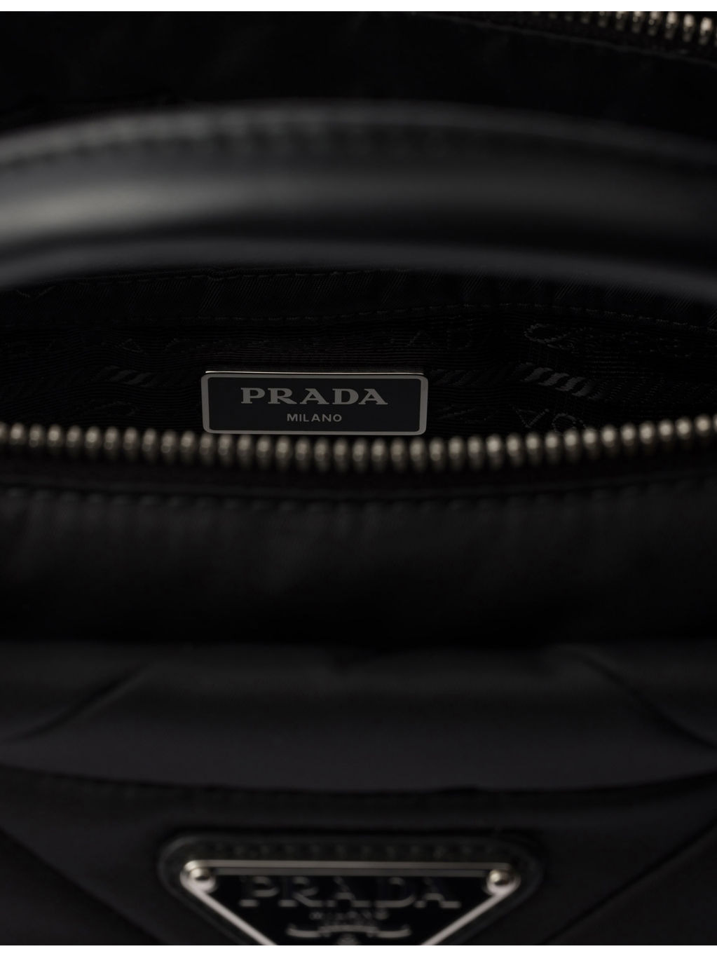 Small Padded Re-Nylon Tote Bag - 2