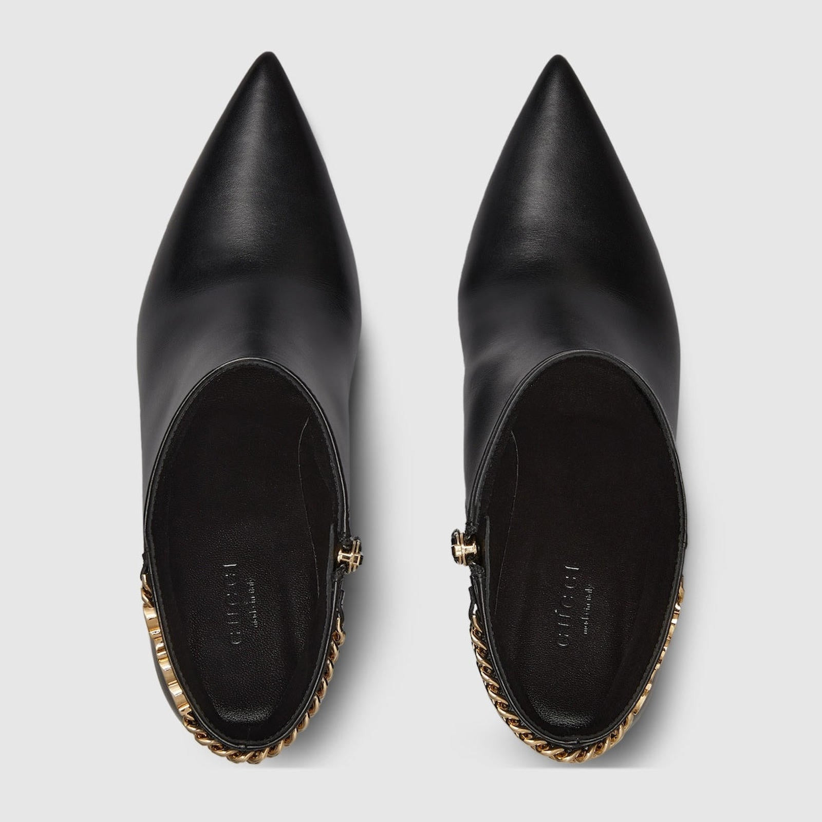 Gucci Signoria Chain Ankle Boots - 3