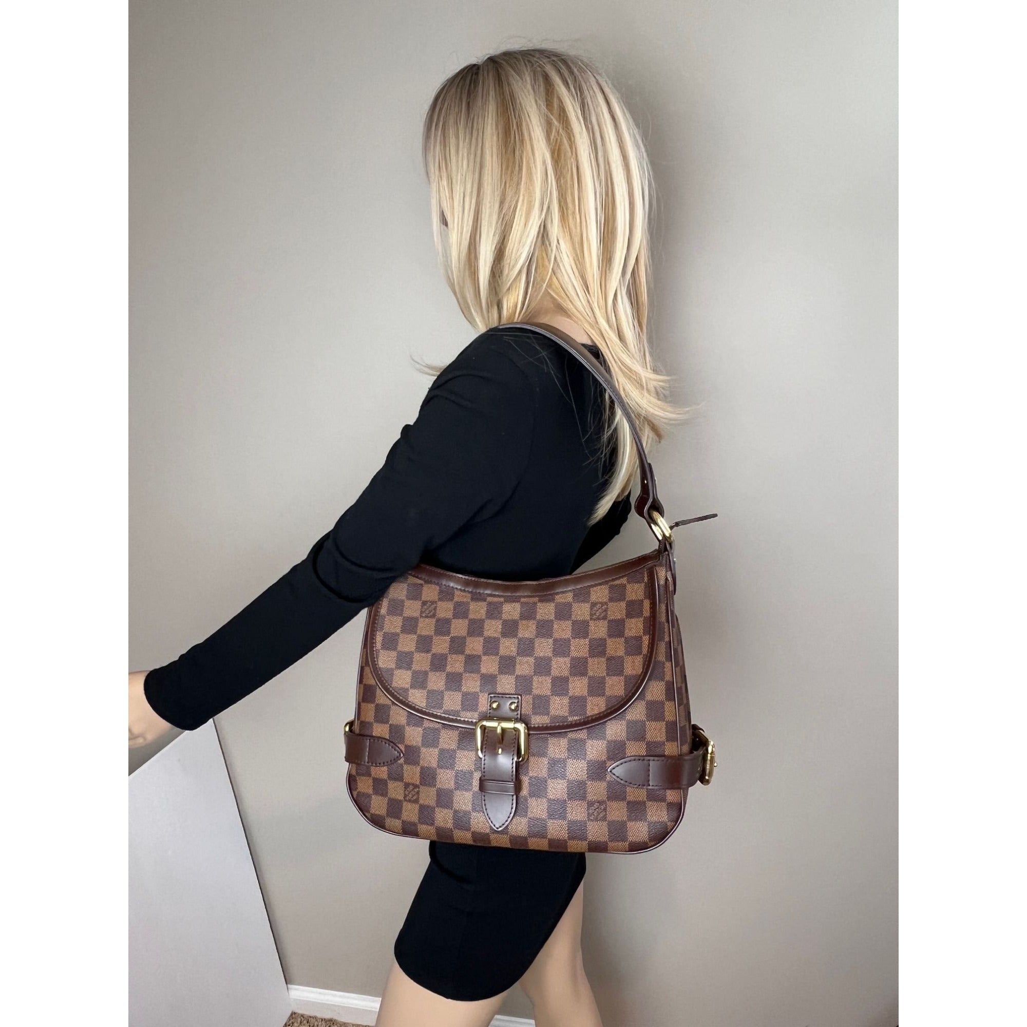 Louis Vuitton Highbury Damier Ebene Shoulder Bag - 12