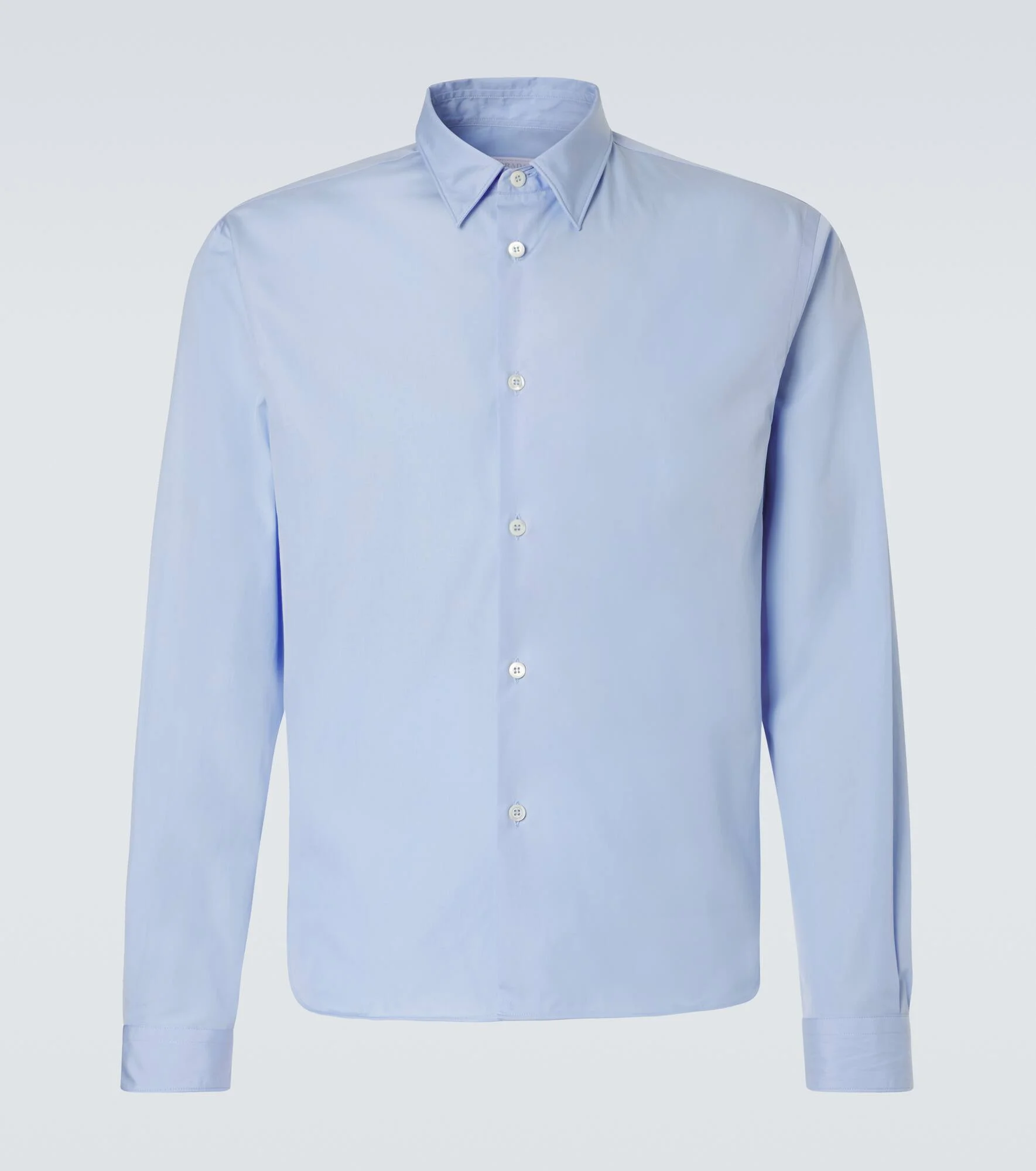 Gathered cotton shirt - 1