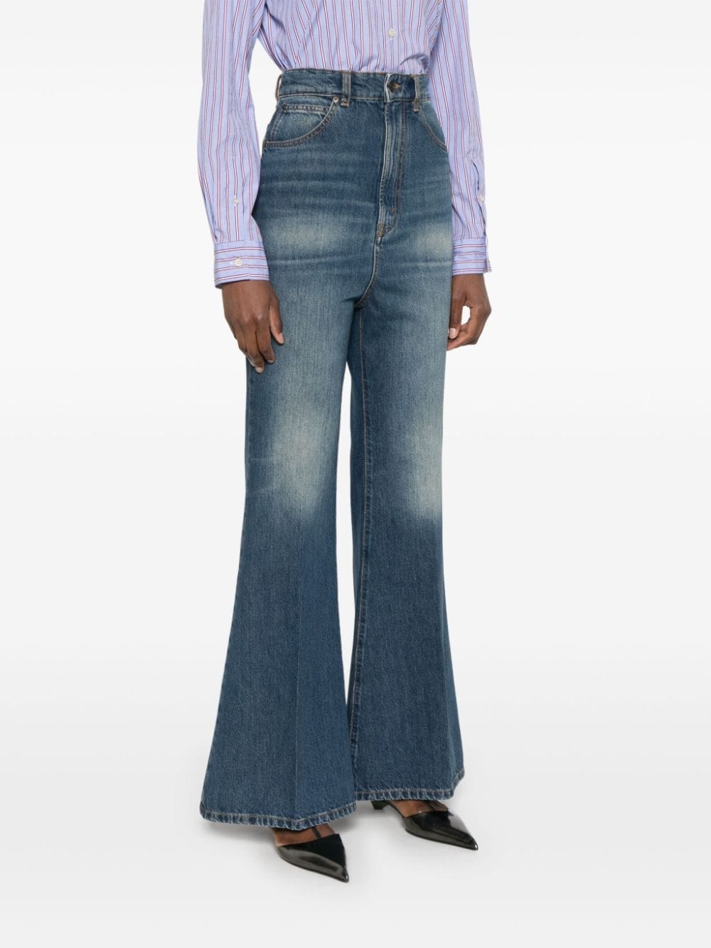 wide-leg jeans - 3