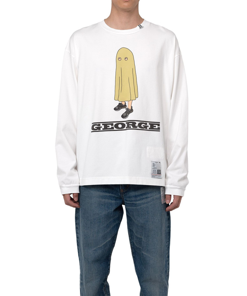 Maison MIHARAYASUHIRO GEORGE Printed Long Sleeve T-shirt outlook