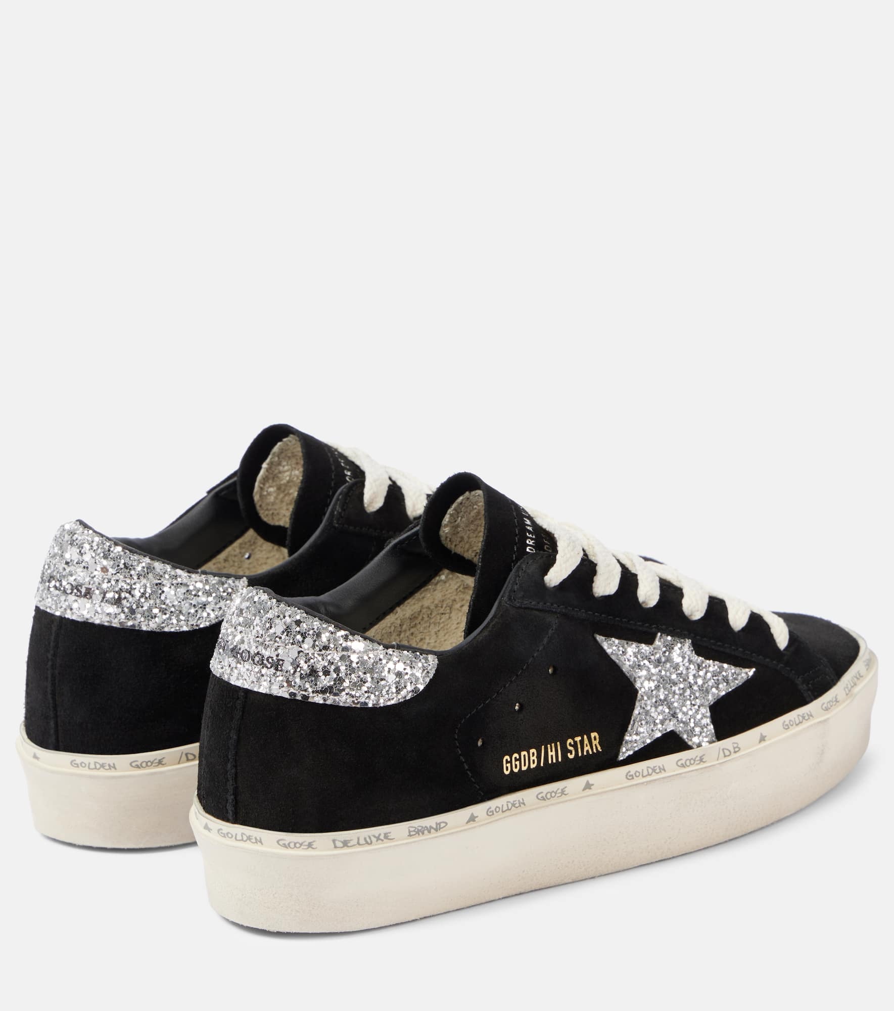 Hi Star glitter suede sneakers - 2
