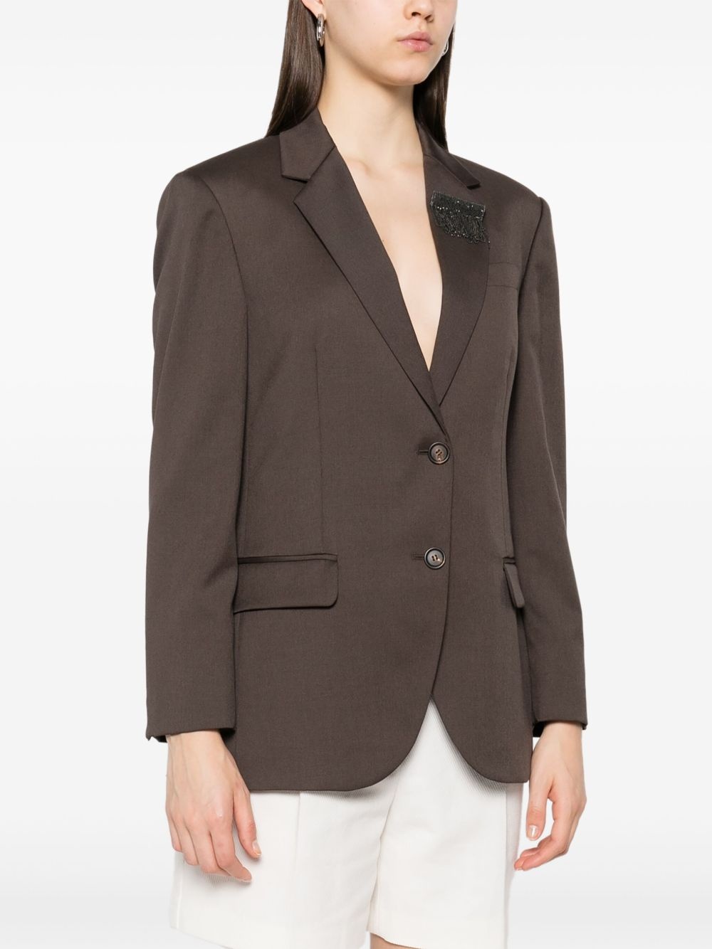single-breasted blazer - 3