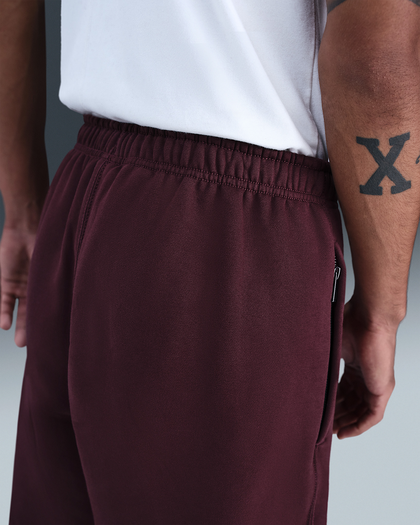Nike Solo Swoosh Men's Cuffed Fleece Pants - 3