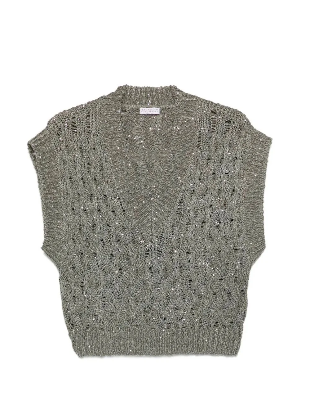 Knitted Vest - 1