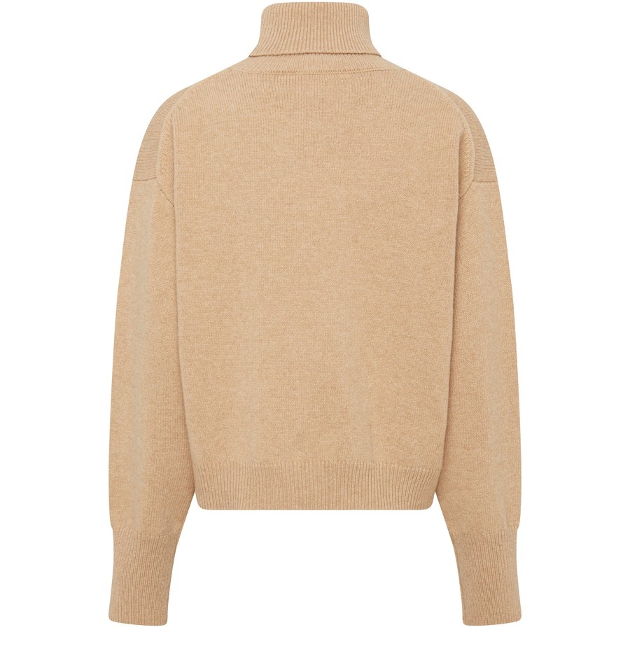 Turtle neck crest jumper - 3