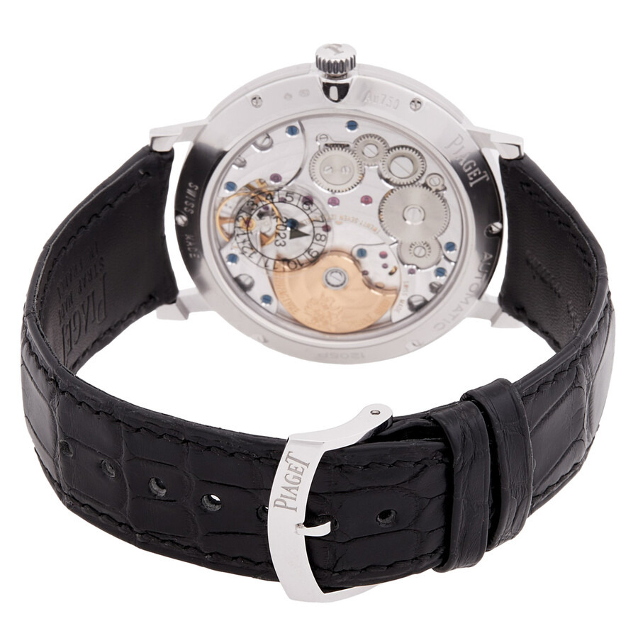 Piaget Altiplano Silvered Dial 18K White Gold Diamond Automatic Men's Wach GOA39138 - 3
