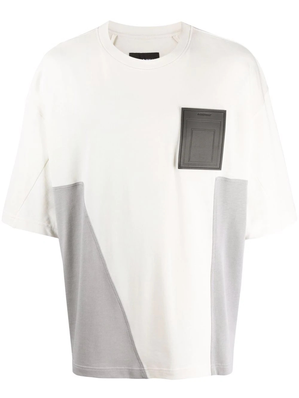 colour block T-shirt - 1