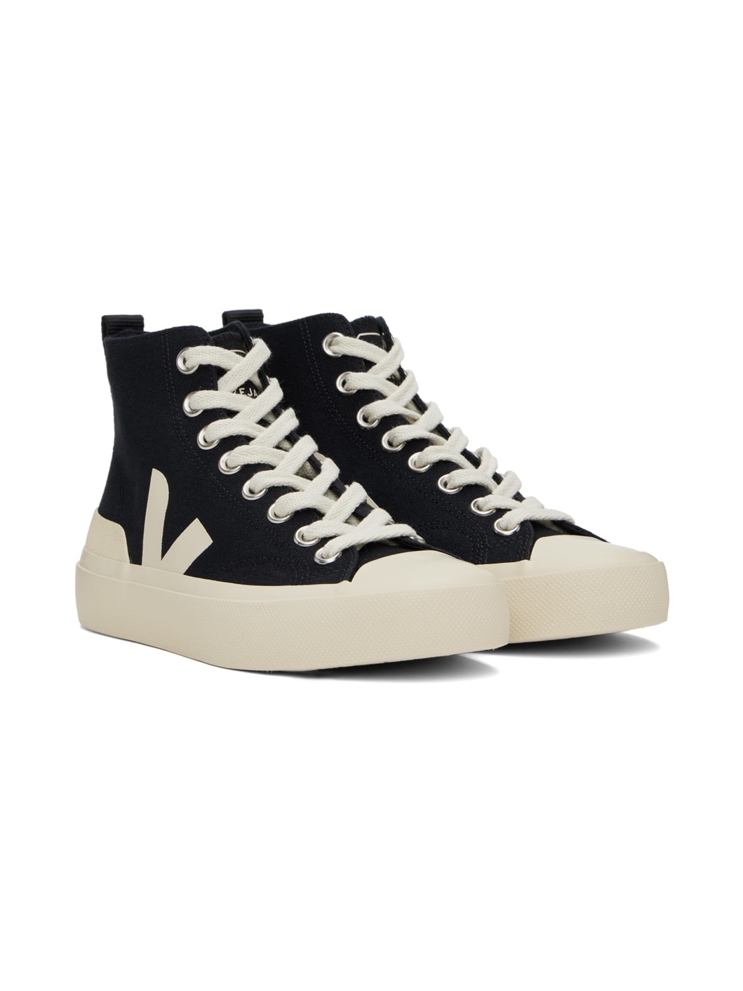 Black Wata II Canvas Sneakers - 5