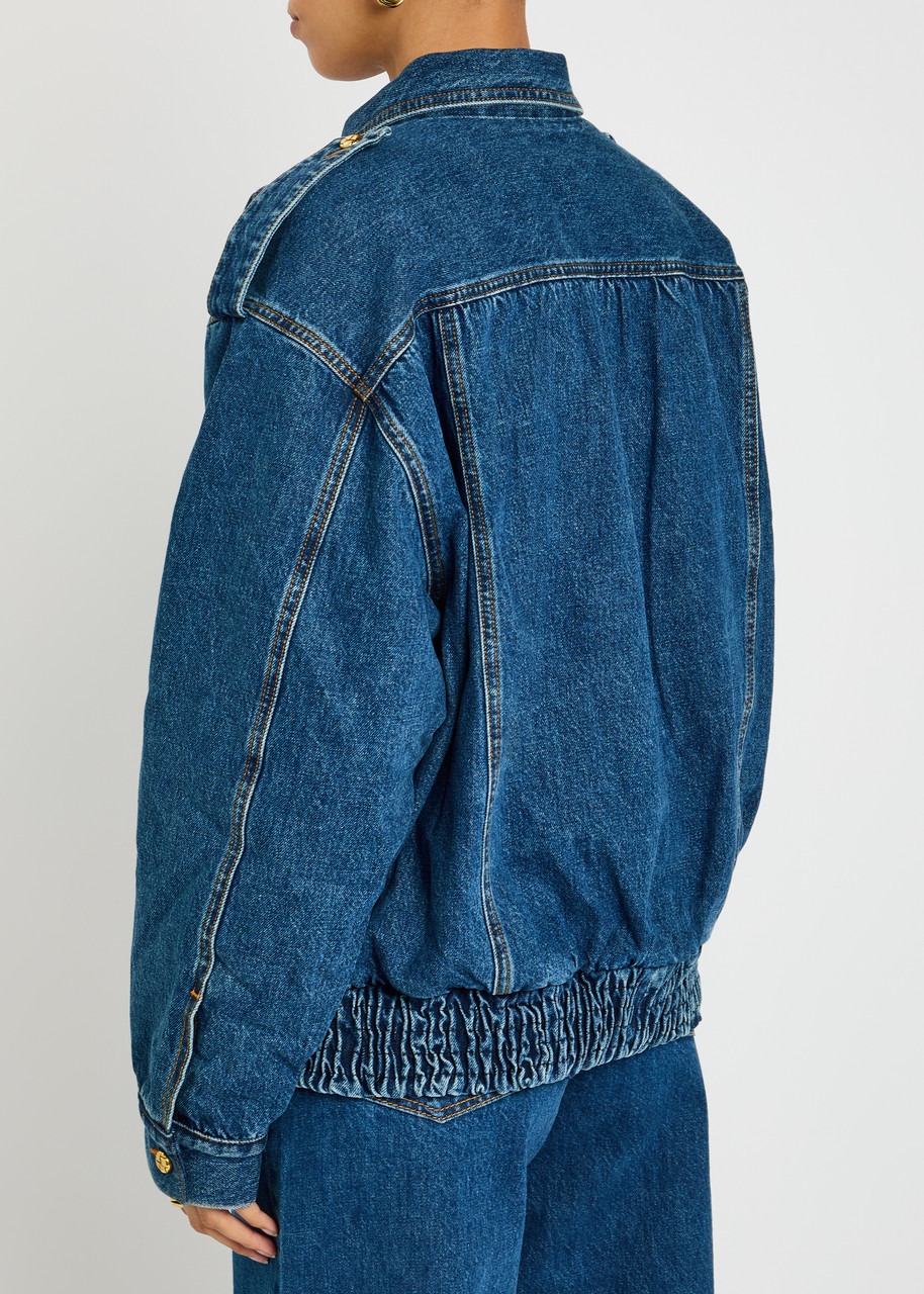 Blaze Milano Nariida Quilted Denim Jacket - 3