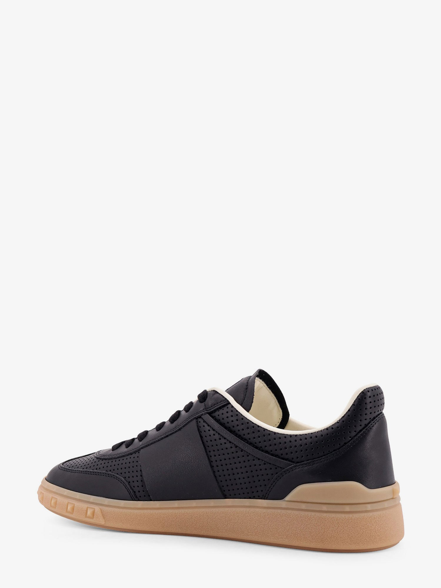 VALENTINO GARAVANI UPVILLAGE LOW-TOP LEATHER SNEAKERS - 4