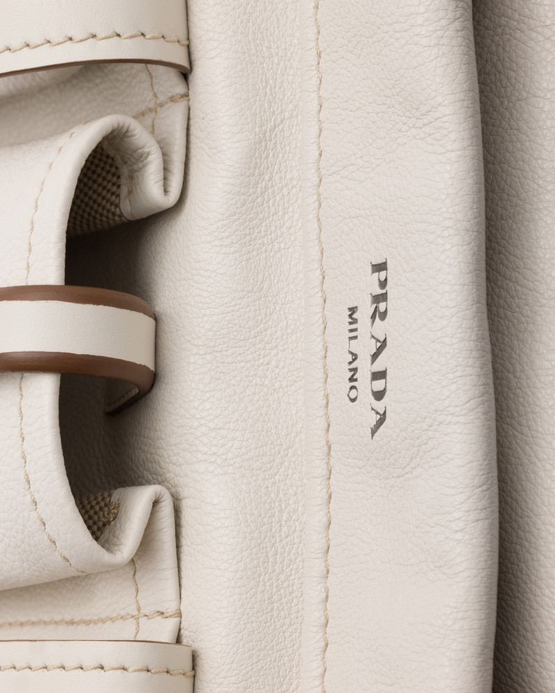 Prada Route large leather tote bag 6