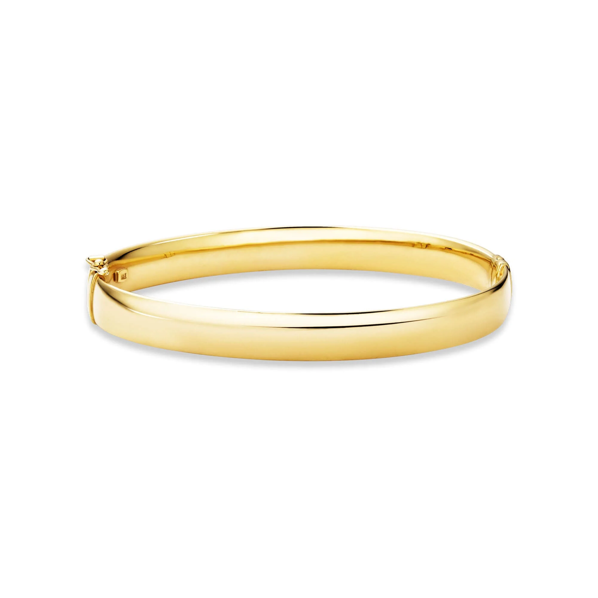Gold Cigar Bangle - 1