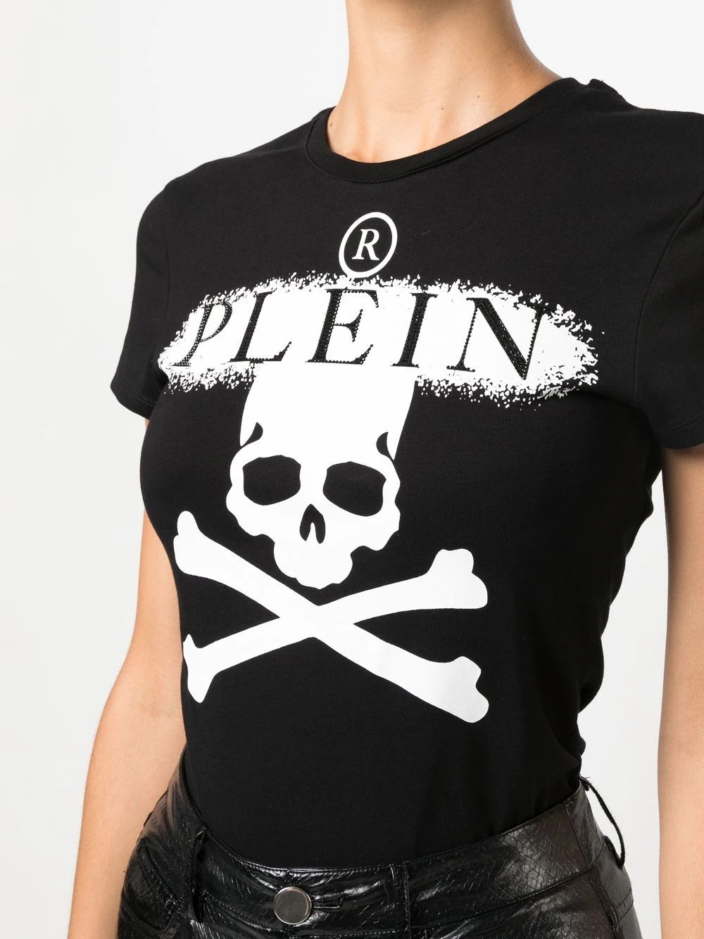 skull-print short-sleeve T-shirt - 5