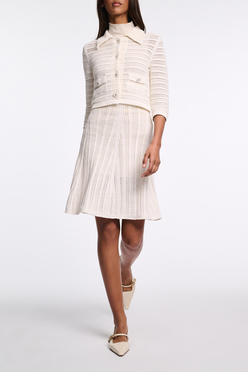 DOROTHEE SCHUMACHER PRECISE POINTELLE skirt outlook