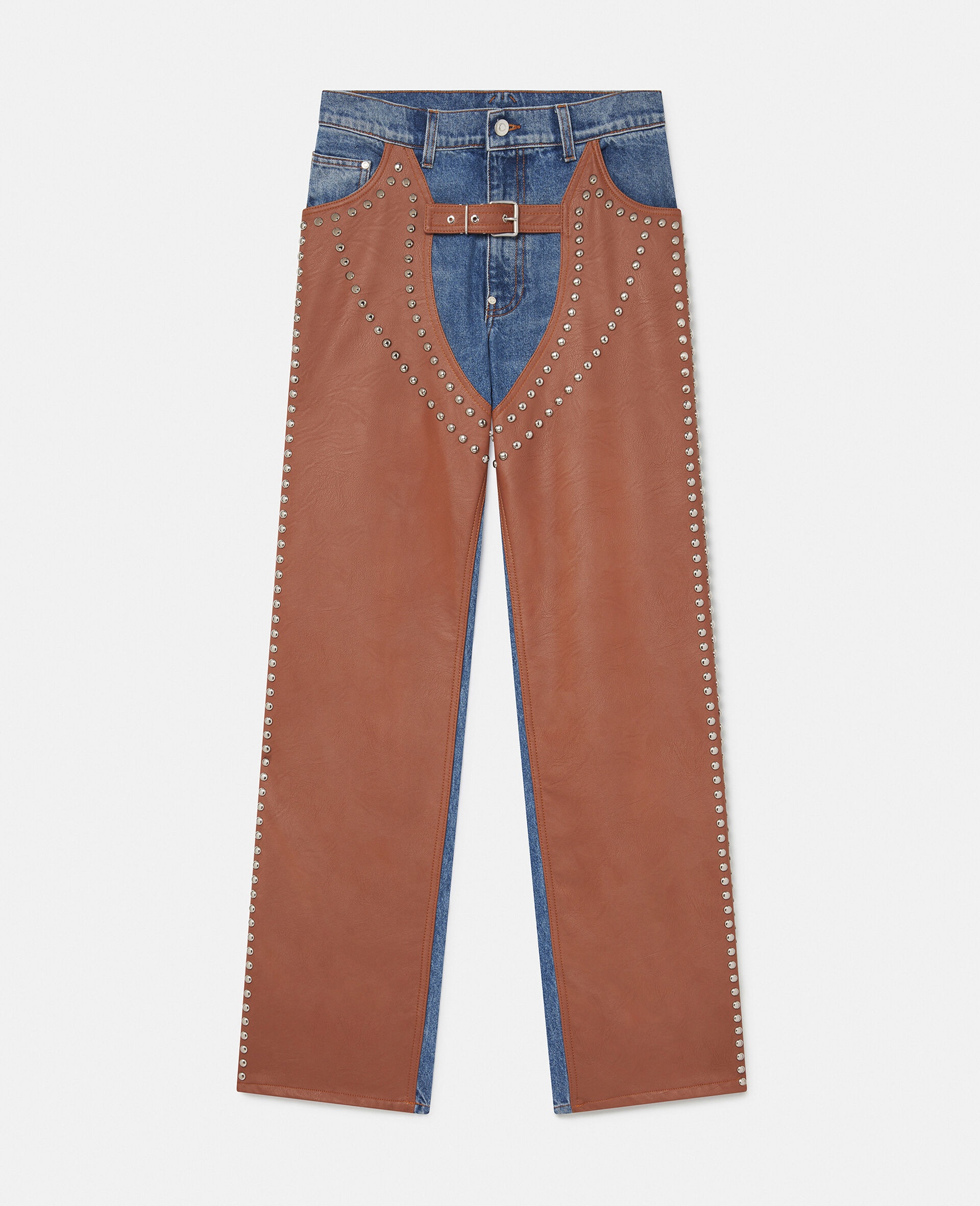 Chaps High-Rise Straight-Leg Jeans - 1