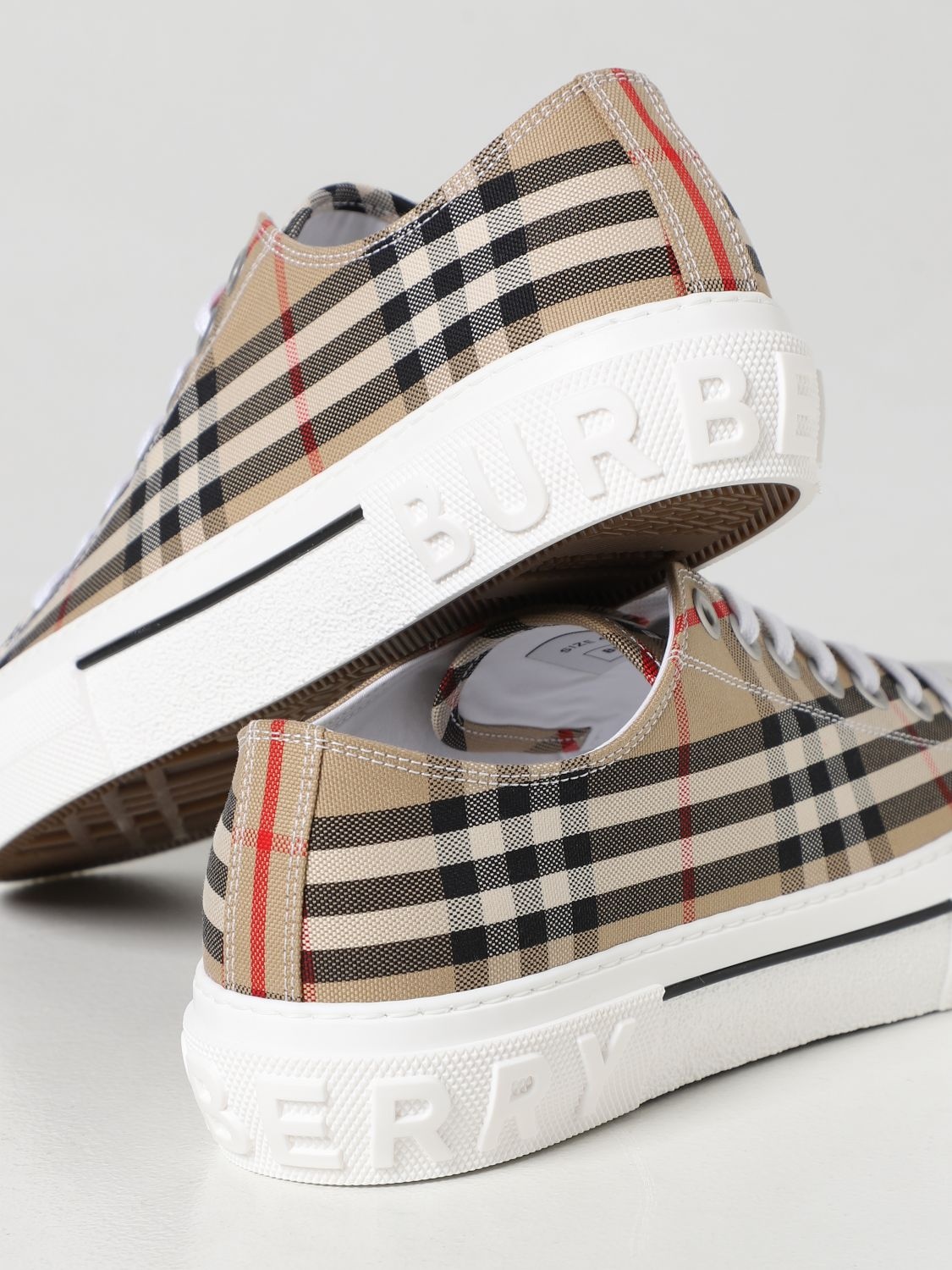 Burberry Vintage Check sneakers in canvas - 4
