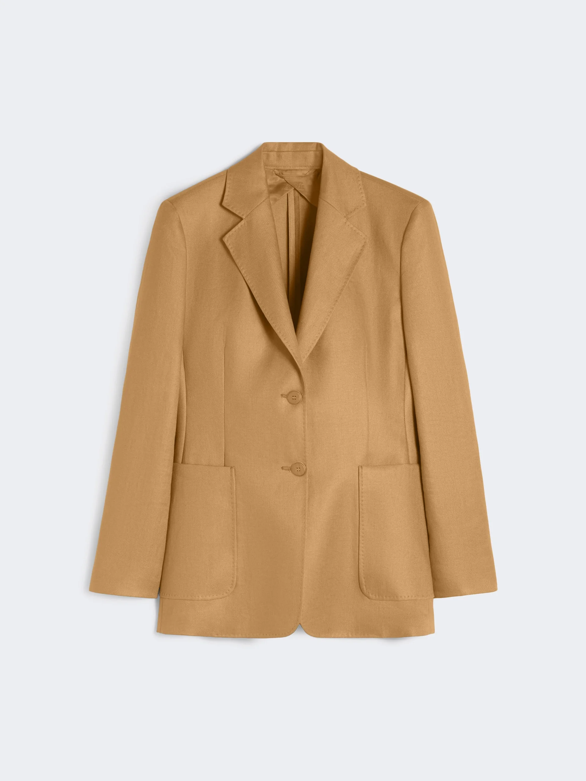 VOLONTA Pure linen blazer - SAND - 1