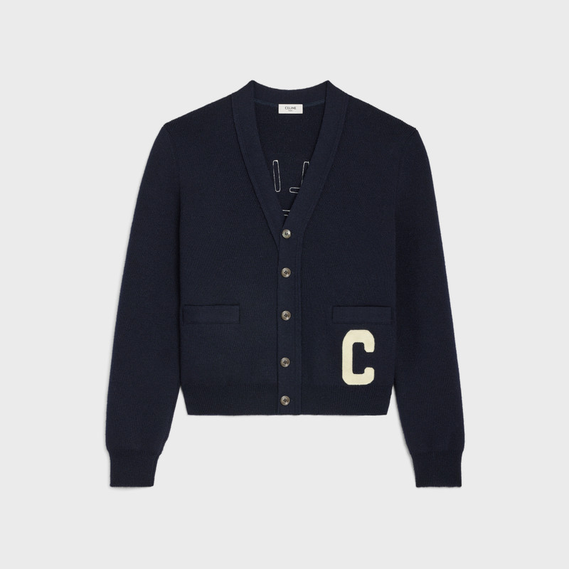 celine college cardigan in wool 1