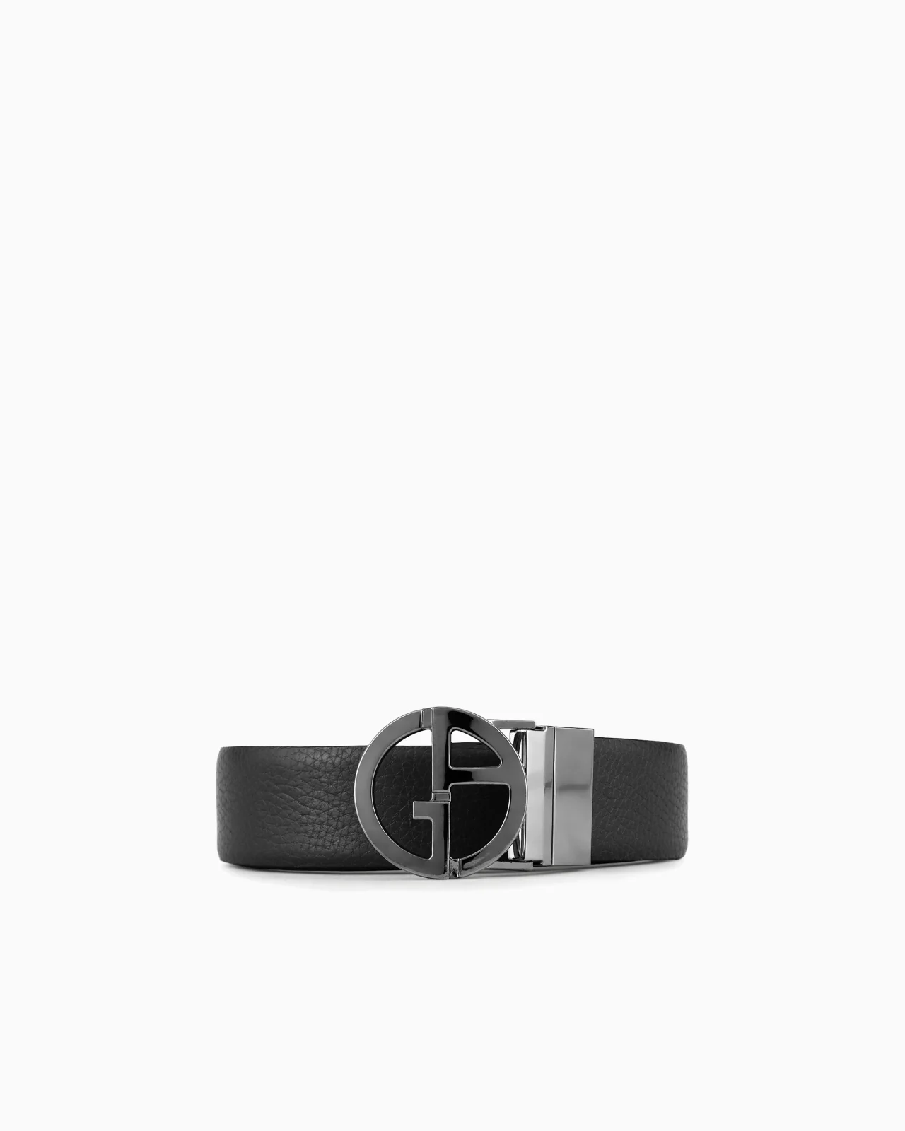 Two-toned, reversible leather belt - 1